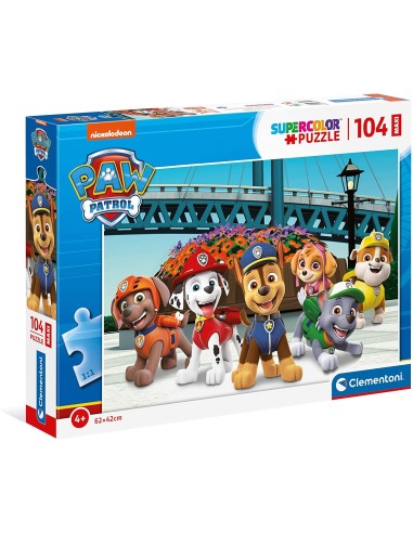 Paw Patrol Dogs team Maxi Puzzle 104 pezzi CLE23755 Clementoni | Futurartshop.com