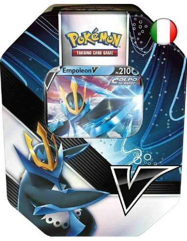 PokèMon Tin da collezione Colpi V Empoleon-V GAM60170/1 Futurart | Futurartshop.com