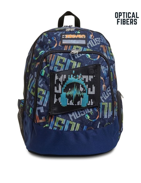 Advanced Musicbrighting backpack blue SEV201002190-550 Seven | Futurartshop.com