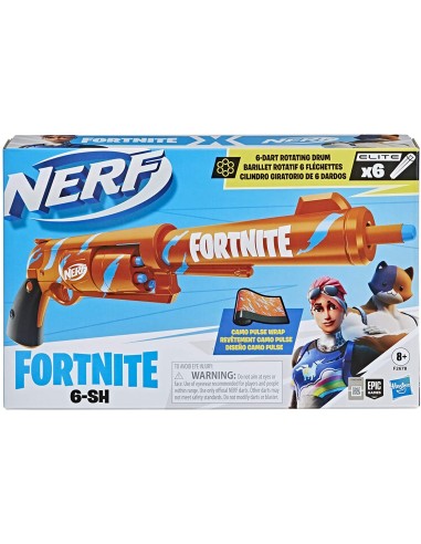 Nerf Fortnite Six Shooter 6-SH HASF2678EU40 Hasbro | Futurartshop.com