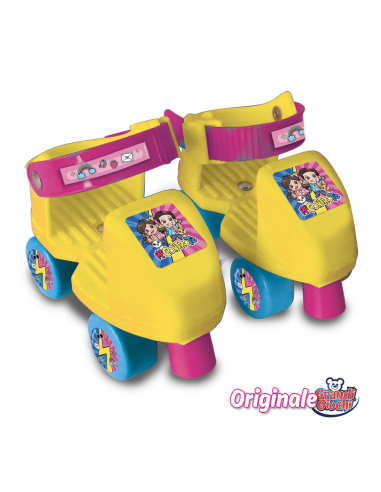 Me Contro Te - Set Pattini e Ginocchiere GRAMEU07000 Grandi giochi | Futurartshop.com