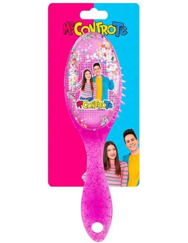 Me Contro Te - Spazzola per capelli Glitter CORJ01689 MC Coriex | Futurartshop.com