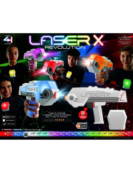 Laser X Set Revolution con 2 blaster GIOLAE12000 Giochi Preziosi | Futurartshop.com