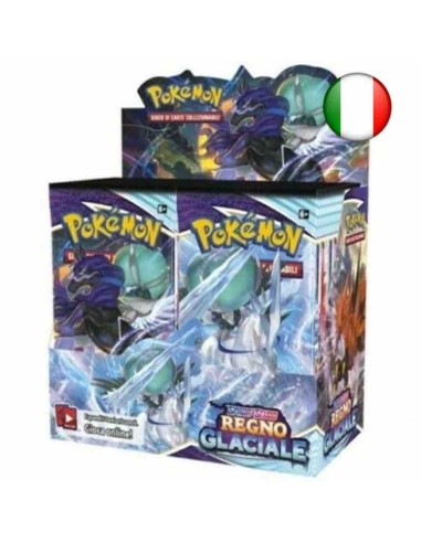 PokéMon Spada e Scudo Regno Glaciale Display 36 buste GAM177-61150 Futurart | Futurartshop.com