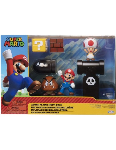 Super Mario - PlaySet Acorn Plains figure JAK64510/64517 Jakks Pacific | Futurartshop.com