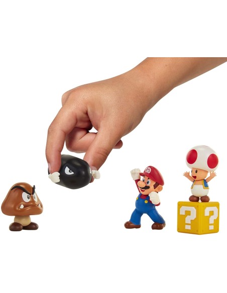 Super Mario - PlaySet Acorn Plains figure JAK64510/64517 Jakks Pacific | Futurartshop.com