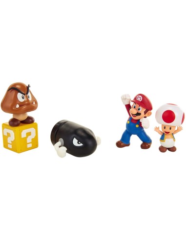 Super Mario - PlaySet Acorn Plains figure JAK64510/64517 Jakks Pacific | Futurartshop.com