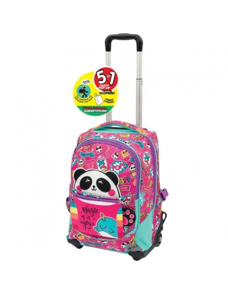 GoPoP Trolley Panda Magic 2 ruote GIOGG9H0400 Giochi Preziosi | Futurartshop.com