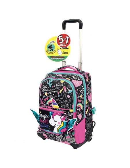 GoPoP Trolley Miss Unicorn 2 ruote GIOGG9H0300 Giochi Preziosi | Futurartshop.com