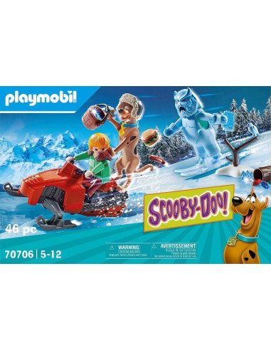 Playmobil Scooby-Doo 70706-escape from the Snow Ghost PLA70706 Playmobil | Futurartshop.com