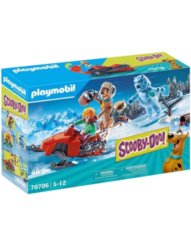 PlayMobil Scooby-Doo 70706 - Fuga dallo Snow Ghost PLA70706 Playmobil | Futurartshop.com