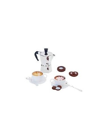 Set Coffee break con moka e accessori GLO37778 Globo | Futurartshop.com