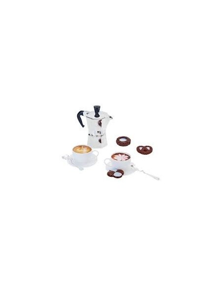 Coffee break Set with mocha and accessories GLO37778 Globo | Futurartshop.com