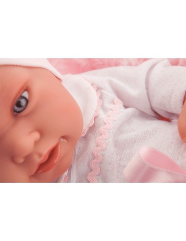 Doll reborn pipe competo pink KRE50006 Antonio Juan | Futurartshop.com