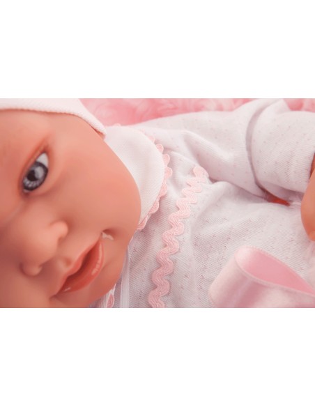 Doll reborn pipe competo pink KRE50006 Antonio Juan | Futurartshop.com