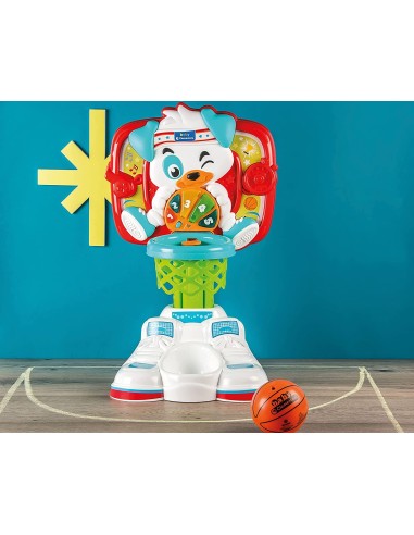 1,2,3...Electronic basket with ball CLE17437 Clementoni | Futurartshop.com
