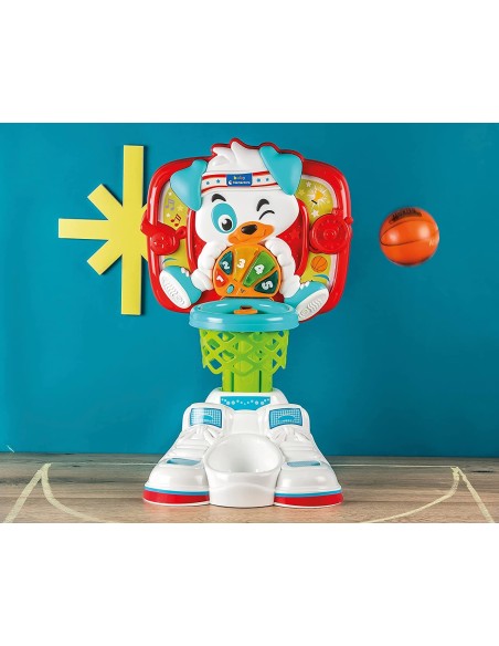 1,2,3...Electronic basket with ball CLE17437 Clementoni | Futurartshop.com