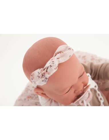 Reborn baby doll with nursing pillow KRE33116 Antonio Juan | Futurartshop.com
