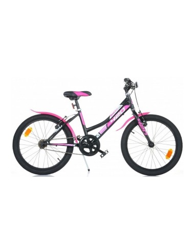 Mountain Bike bicycle 20 Woman Black-fuxia DIN420D 04SC Dino bikes | Futurartshop.com