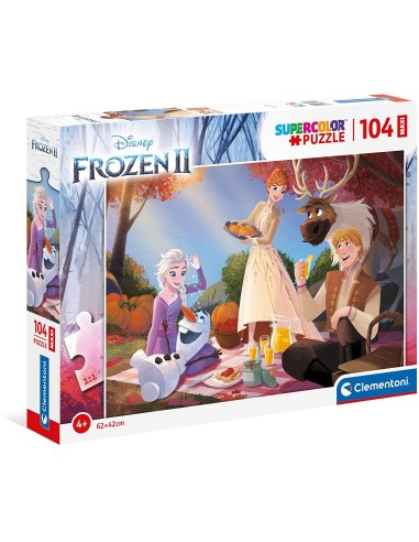 Disney Frozen 2 all freinds - Puzzle Maxi 104 pezzi CLE23757 Clementoni | Futurartshop.com