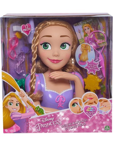 Disney Princess Deluxe Rapunzel styling head GRADND03000 Grandi giochi | Futurartshop.com