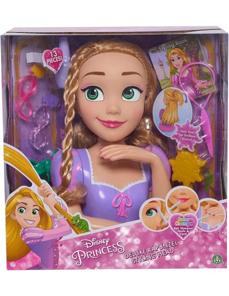 Disney Princess Deluxe Rapunzel styling head GRADND03000 Grandi giochi | Futurartshop.com
