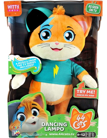 44 Gatti Peluche ballerino Lampo SIM76000170215 Simba Toys | Futurartshop.com