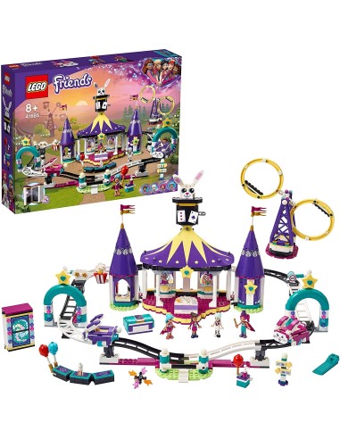 Lego Friends 41685 - Le Montagne Russe del luna park magico LEG6333577 Lego | Futurartshop.com