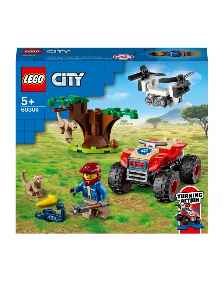 Lego City 60300-Tierrettung ATV LEG6332487 Lego- Futurartshop.com
