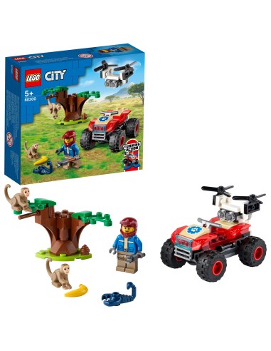 Lego City 60300 - ATV di soccorso animale LEG6332487 Lego | Futurartshop.com