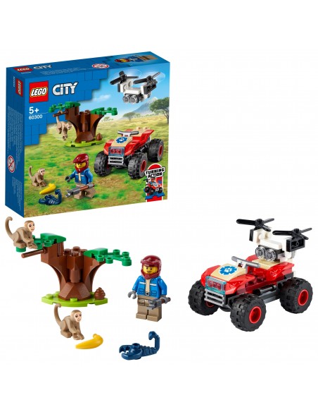 Lego City 60300-Tierrettung ATV LEG6332487 Lego- Futurartshop.com