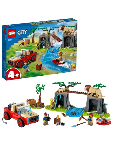 Lego City 60301-animal rescue off-road vehicle LEG6332490 Lego | Futurartshop.com