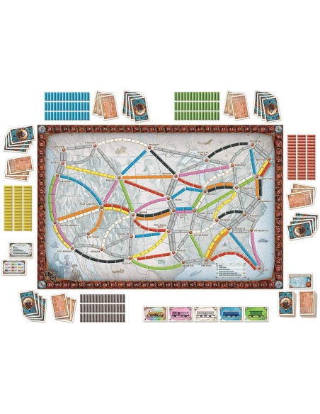 Gioco Ticket to Ride ASM71731 Futurart | Futurartshop.com