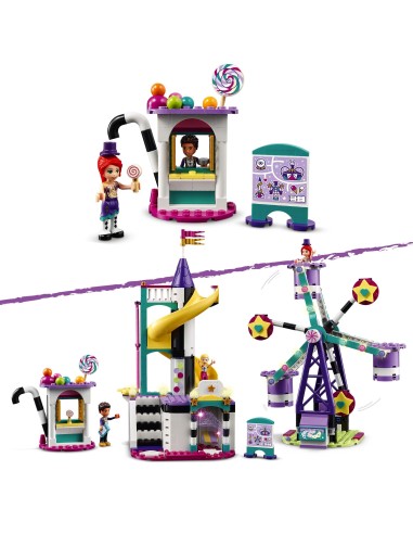 Lego Friends 41689-the Ferris wheel and the Magic Slide LEG6337943 Lego | Futurartshop.com