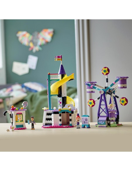 Lego Friends 41689-the Ferris wheel and the Magic Slide LEG6337943 Lego | Futurartshop.com