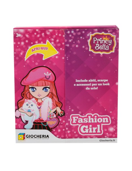Princy Bella Fashion Bambola con 2 abiti e accessori GIOGGI90377 Giochi Preziosi | Futurartshop.com