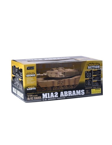 1:24 Scale Radio-Controlled M1A2 Abrams tank FICTK24-1AA Futurart | Futurartshop.com