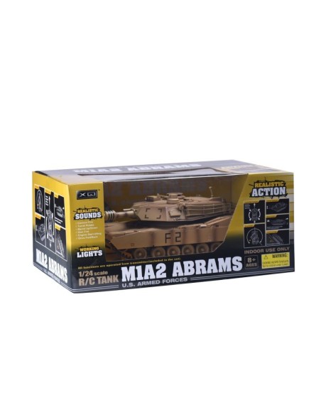 Carro Armato M1A2 Abrams Radiocomandato scala 1:24 FICTK24-1AA Futurart | Futurartshop.com