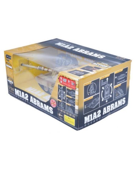 Carro Armato M1A2 Abrams Radiocomandato scala 1:24 FICTK24-1AA Futurart | Futurartshop.com