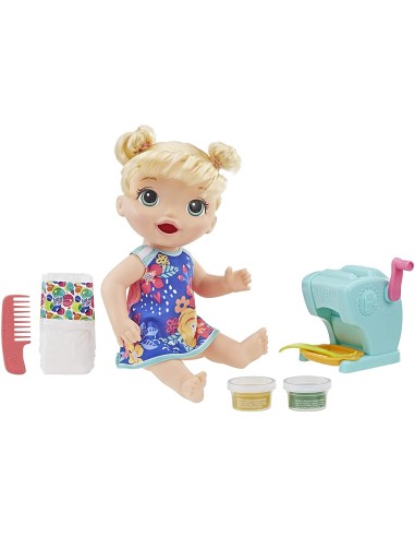 Baby Alive Super Snacks bambola bionda FICE3694 Hasbro | Futurartshop.com