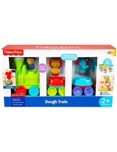 Fisher-Price Dough Treno con 3 personaggi FIC05646 Mattel | Futurartshop.com