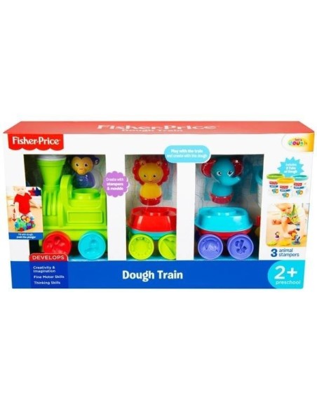 Fisher-Price Dough Treno con 3 personaggi FIC05646 Mattel | Futurartshop.com