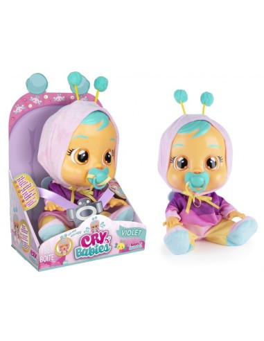 Cry Babies Bambola Violet IMC81826 IMC Toys | Futurartshop.com