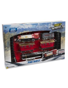 Fast Wheels-Wild West train with sounds GIOGGI190111 Giochi Preziosi | Futurartshop.com