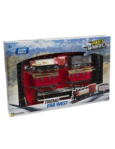 Fast Wheels-Wild West train with sounds GIOGGI190111 Giochi Preziosi | Futurartshop.com
