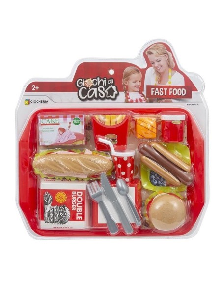 Set Fast Food in Blister GIOGGI90365 Giochi Preziosi | Futurartshop.com