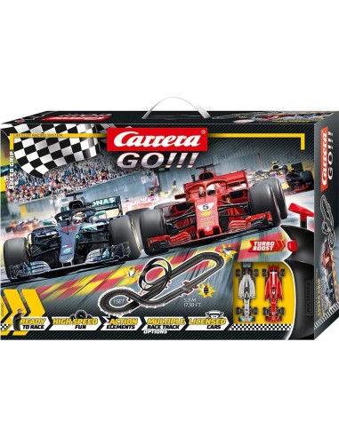 Pista Speed Grip 5,3 metri con 2 auto F1 STA20062482 Carrera go | Futurartshop.com