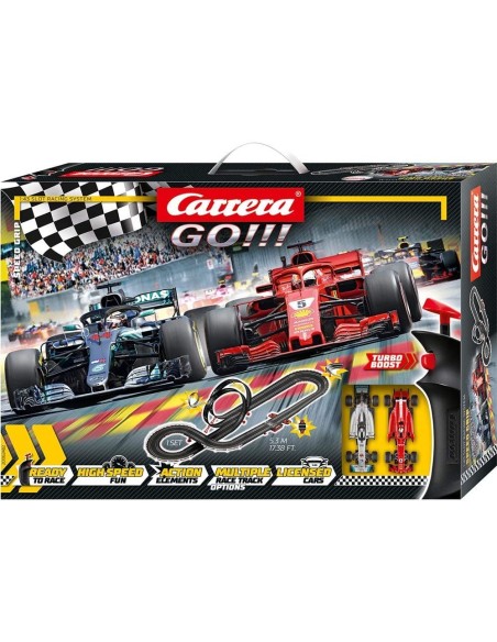 Pista Speed Grip 5,3 metri con 2 auto F1 STA20062482 Carrera go | Futurartshop.com