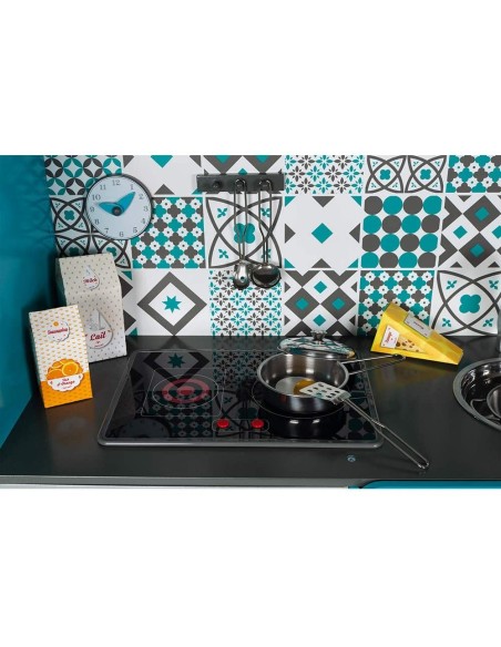 Maxi Kitchen in Lagoon wood JAN06555 Futurart | Futurartshop.com