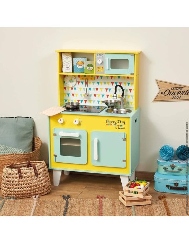 Grande Cucina in legno Happy Day JAN06564 Futurart | Futurartshop.com
